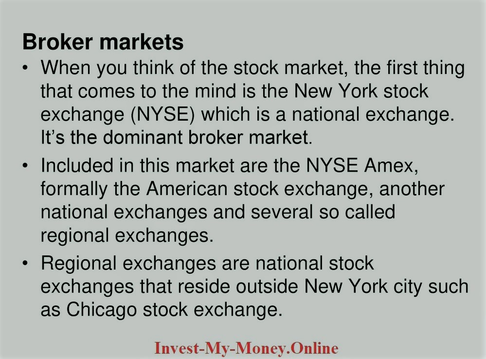 Broker Markets