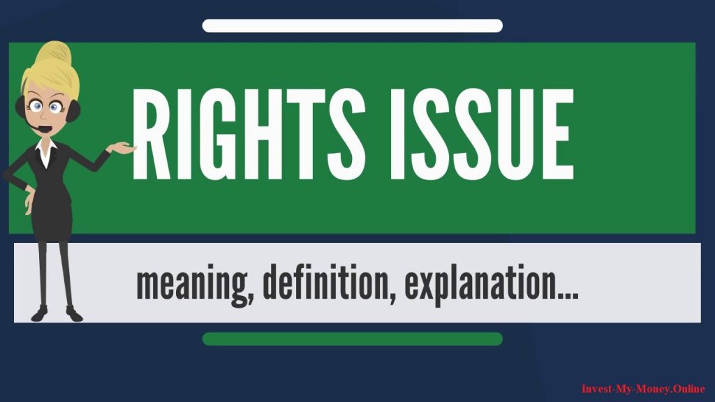 Rights Issue Of Shares With Advantages And Disadvantages
